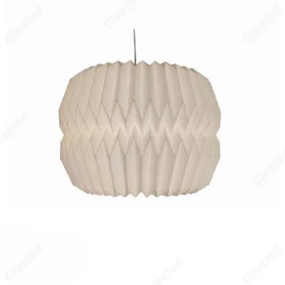 Folded Paper Pendant Light