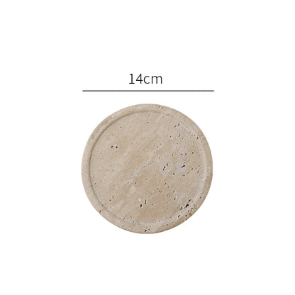 Natural Travertine Stone Vanity Tray