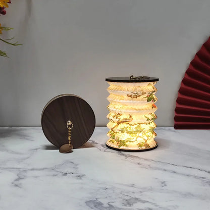 Folding Paper Lantern Table Lamp