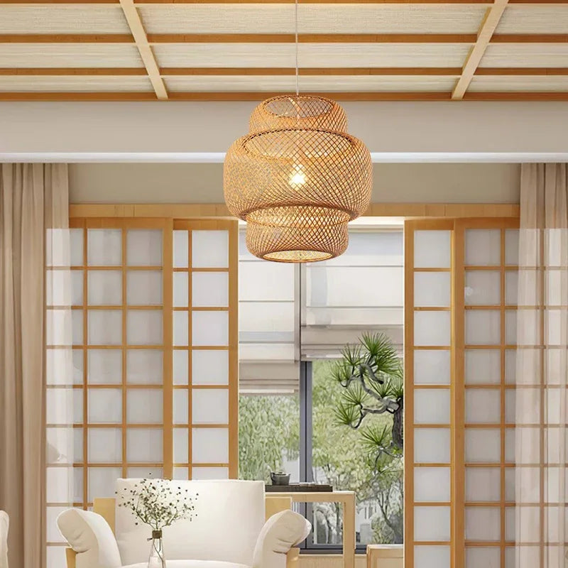 Bamboo Pendant Light