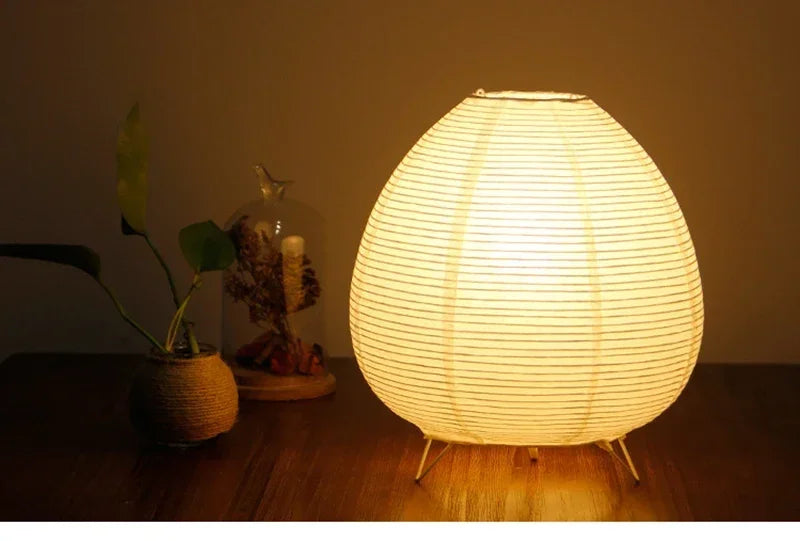 Rice Paper Lantern Table Lamp