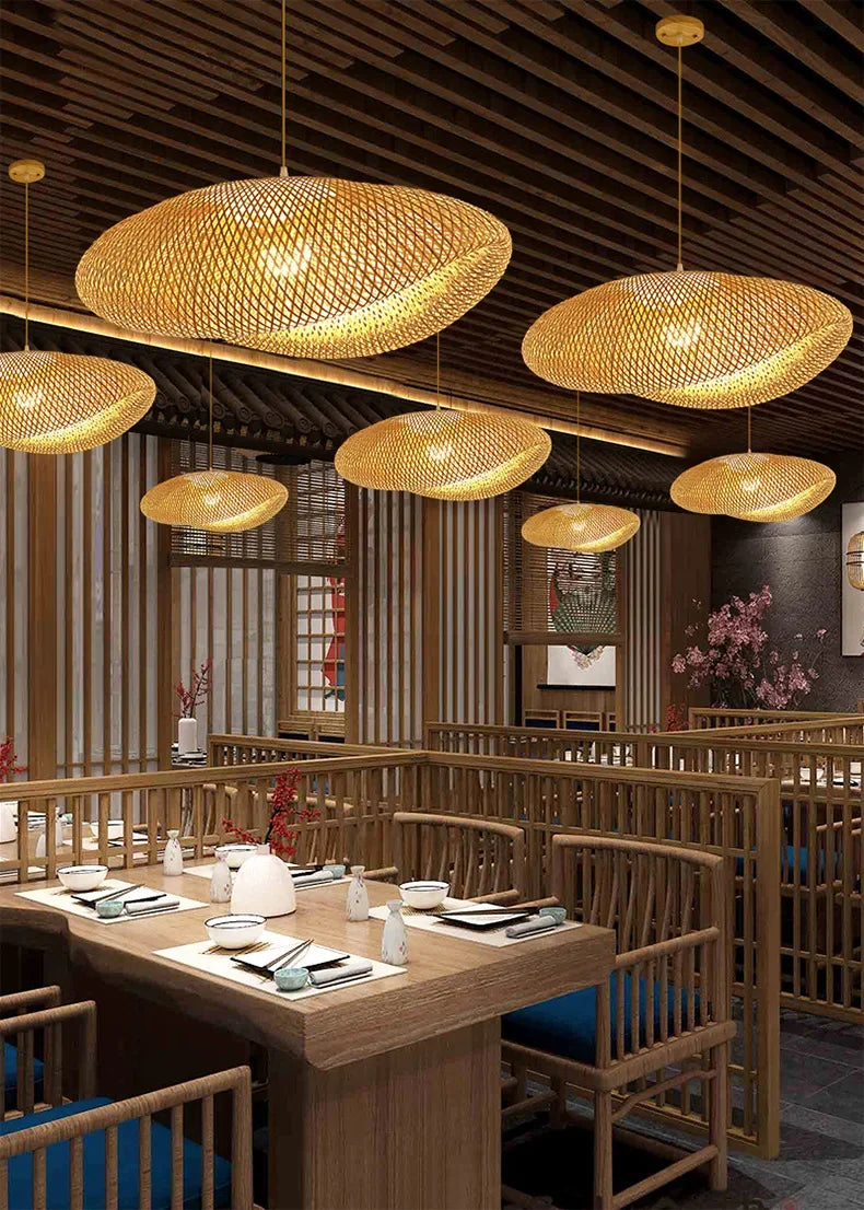 Bamboo Pendant Light
