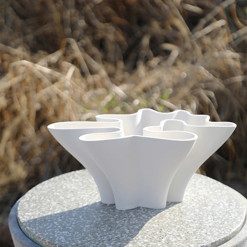 Sculptural Ceramic Coral Vase