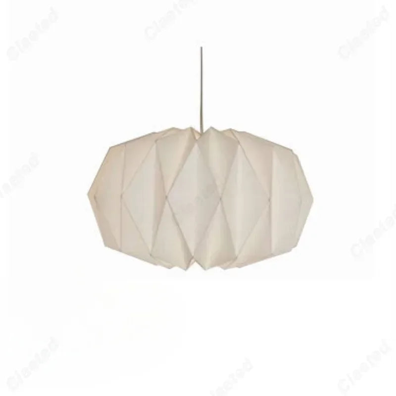 Folded Paper Pendant Light