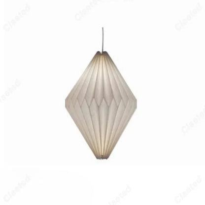 Folded Paper Pendant Light