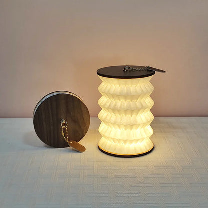 Folding Paper Lantern Table Lamp