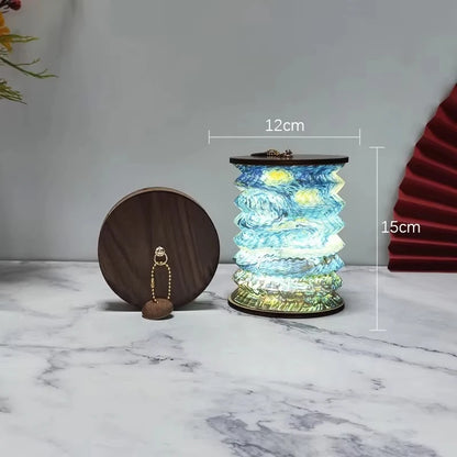 Folding Paper Lantern Table Lamp