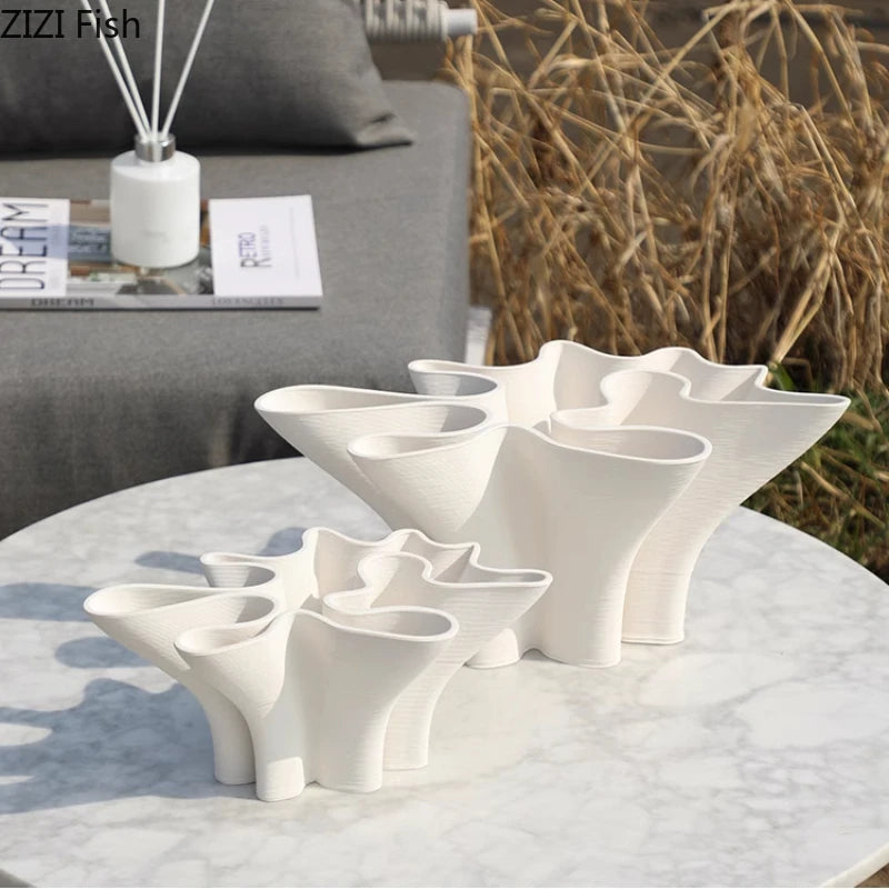 Sculptural Ceramic Coral Vase