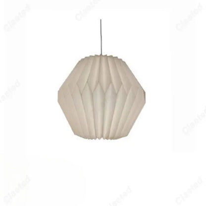 Folded Paper Pendant Light