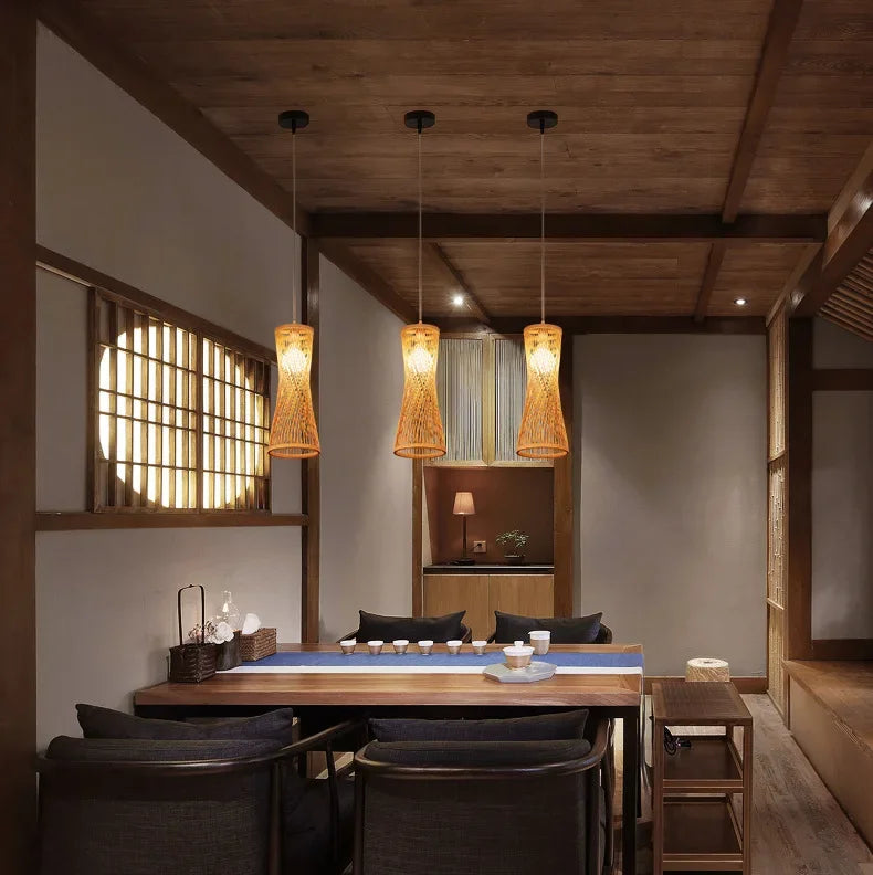 Bamboo Pendant Light