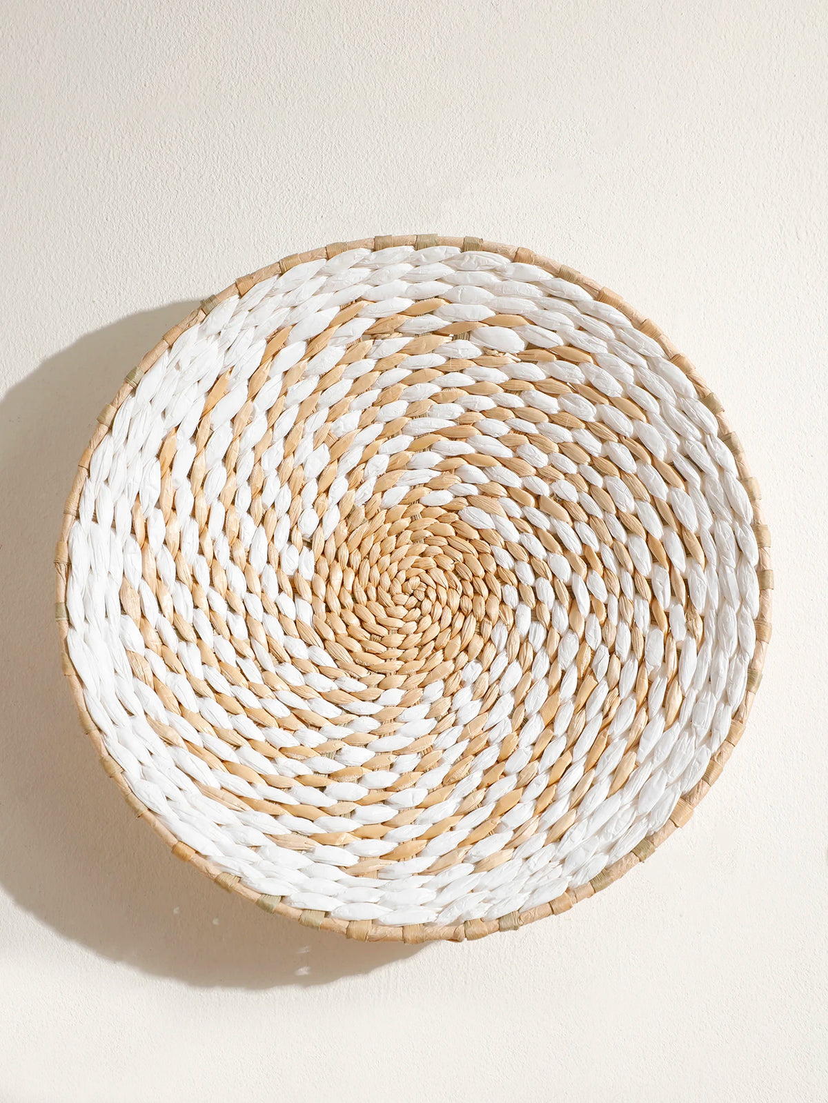 Woven Seagrass Wall Basket