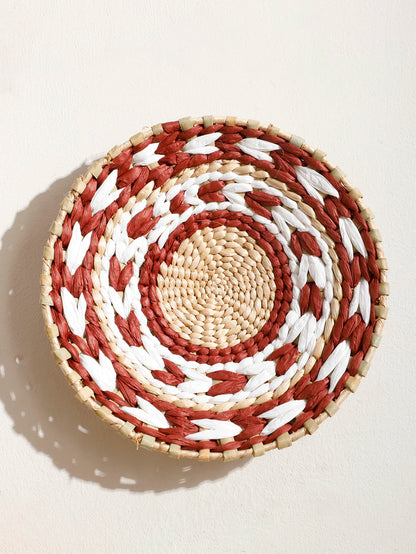 Woven Seagrass Wall Basket