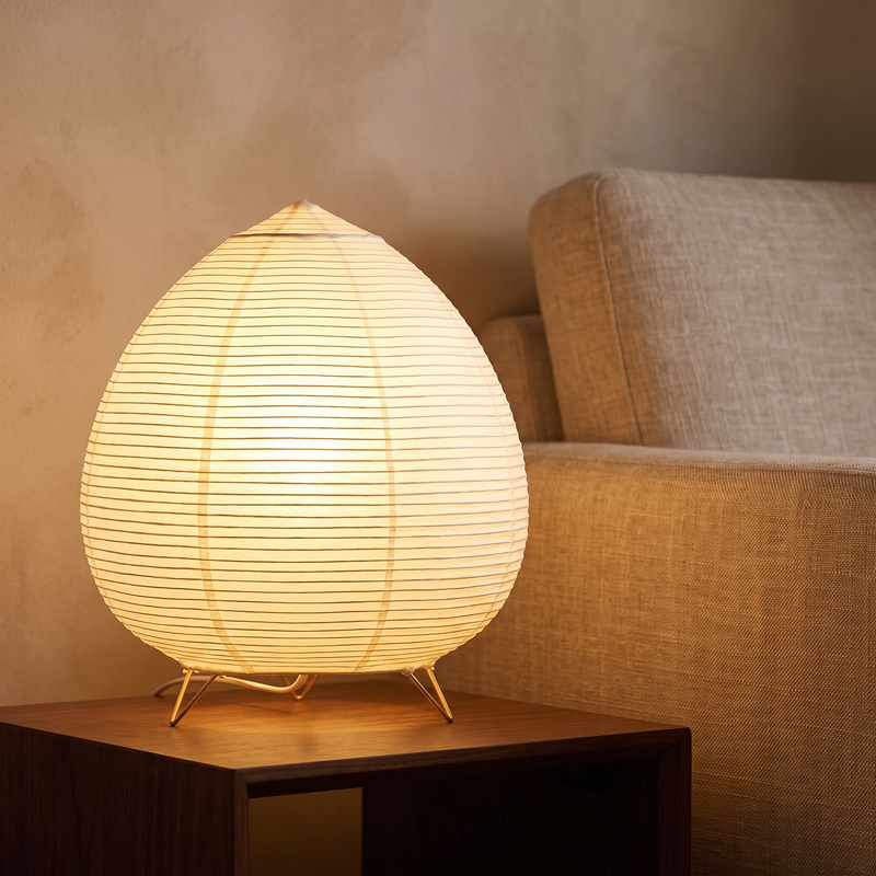 Rice Paper Lantern Table Lamp